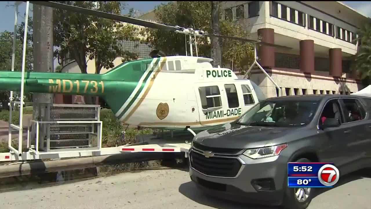 Miami Dade Police Host Drive By Event For Take Your Child To Work Day Wsvn 7news Miami News Weather Sports Fort Lauderdale