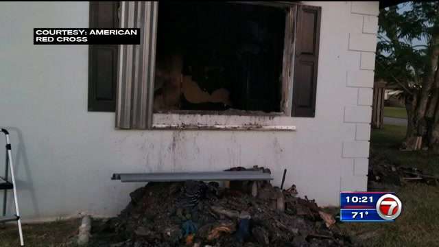 SW Miami-Dade house fire leaves 3 displaced - WSVN 7News | Miami News ...