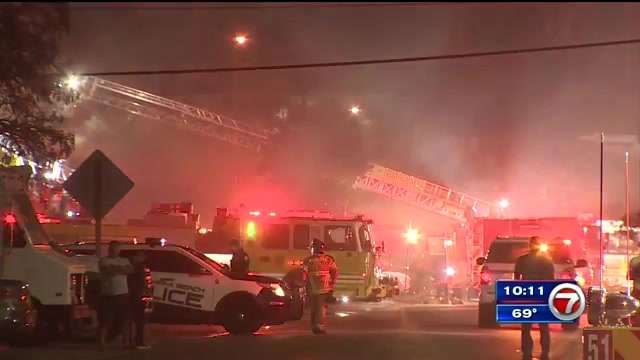 North Miami Beach apartment fire leads to evacuation; no reported ...