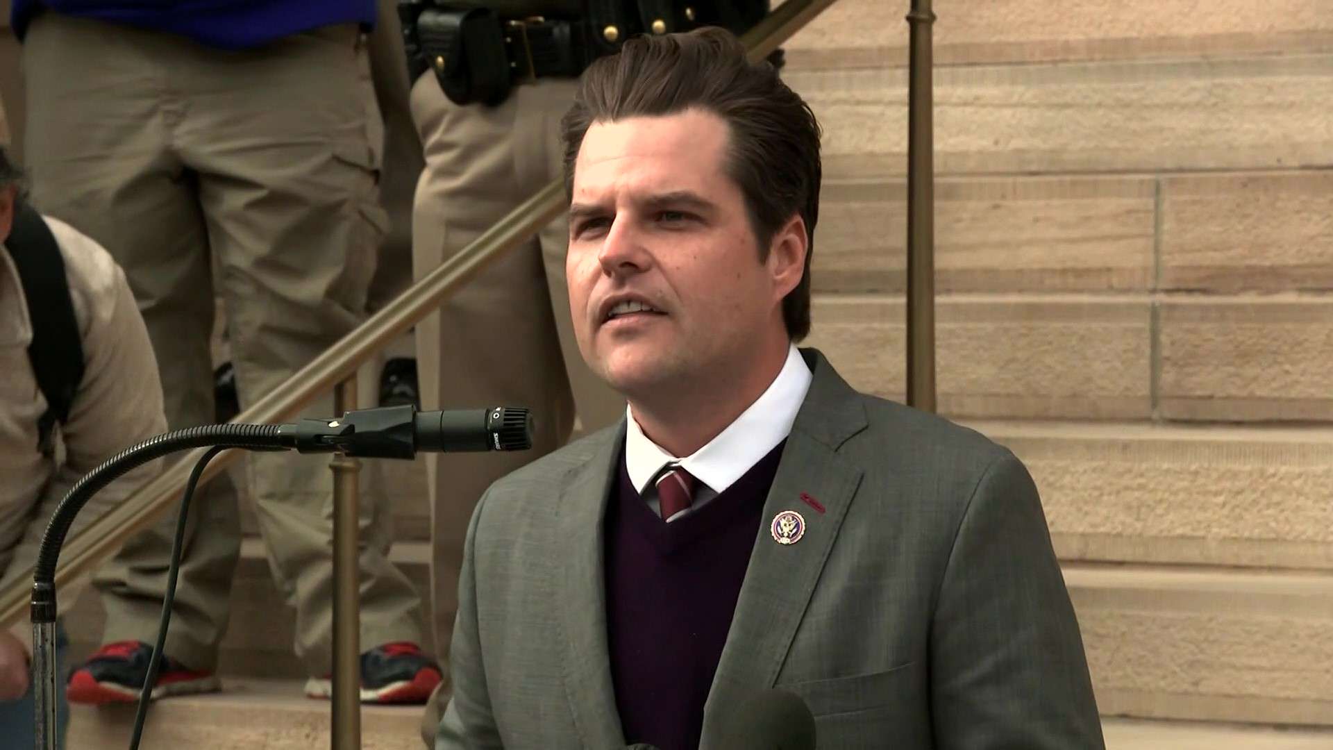 A former Naval officer will challenge Florida Congressman Matt Gaetz in upcoming GOP primary - WSVN 7News | Miami News, Weather, Sports - Vimarsana News