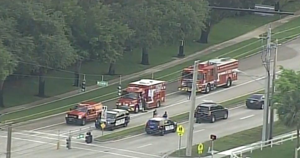 Man transported after accidentally shooting himself in Coral Springs