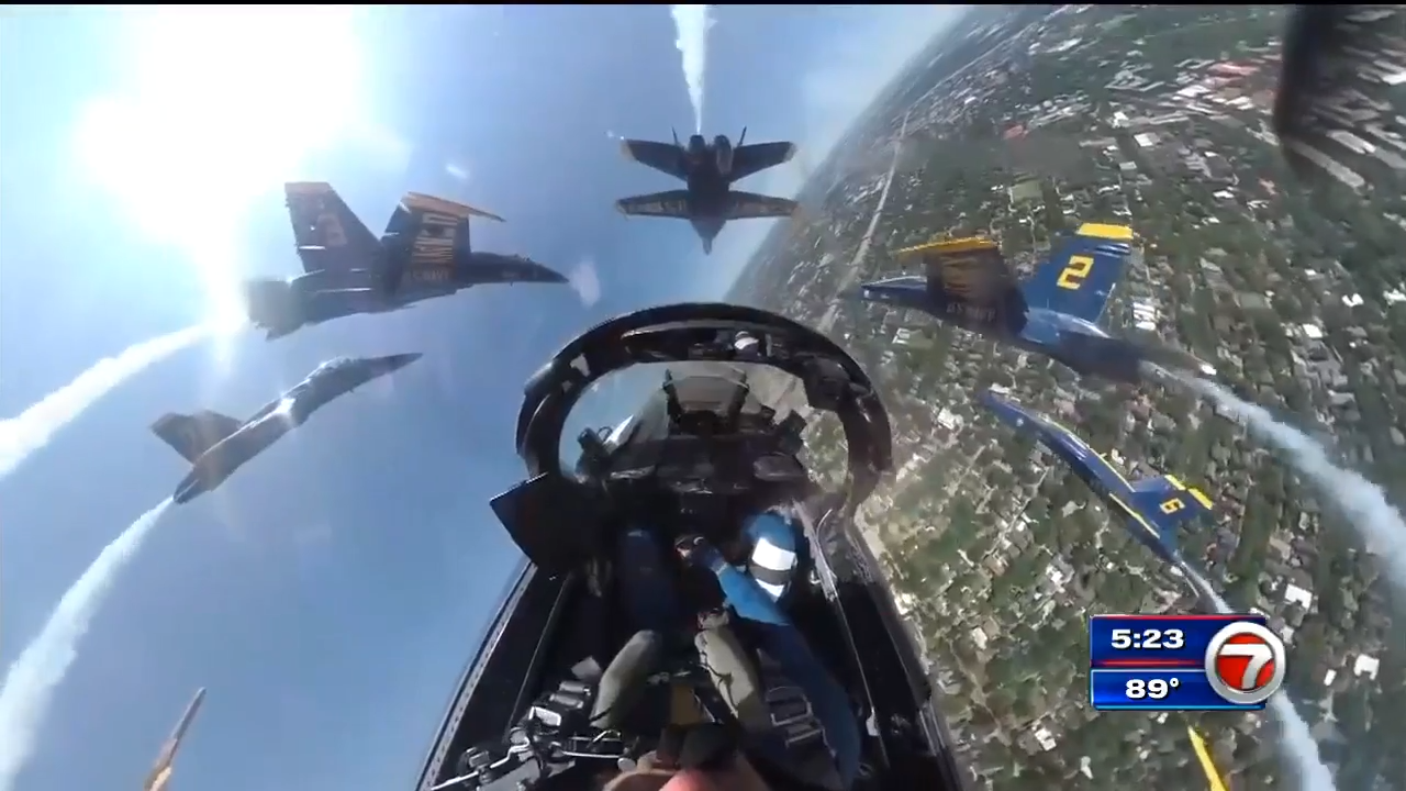 Blue Angels return to South Florida to perform at Fort Lauderdale Air Show WSVN 7News Miami