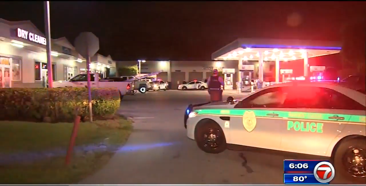 1 dead, 1 injured after shooting at NW MiamiDade gas station WSVN