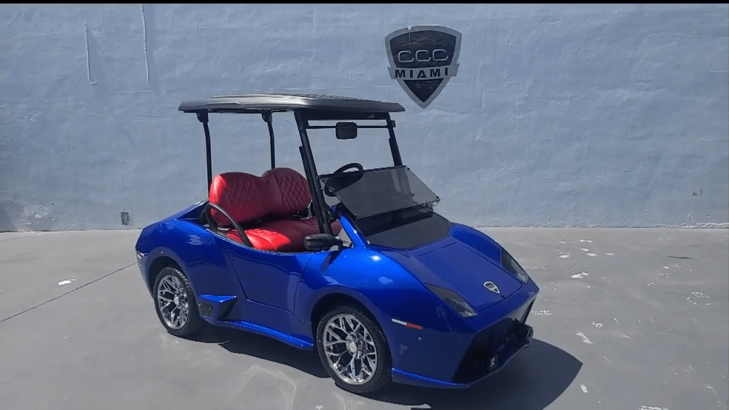 Get the same custom golf carts as your favorite celebrities at CCC