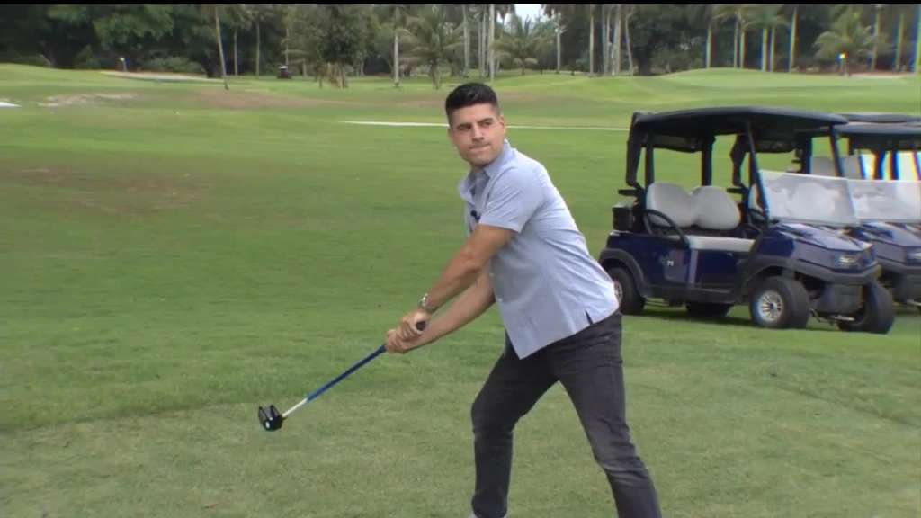 how does fling golf work