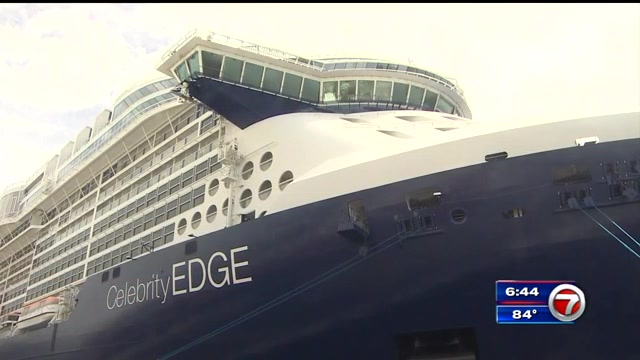 Celebrity Edge Leaves Port Everglades Becoming 1st Cruise To Sail From Us Port In Over 15 Months Wsvn 7news Miami News Weather Sports Fort Lauderdale