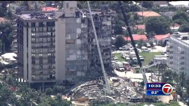 Death toll rises to 9 in Surfside condo collapse as crews find remains ...