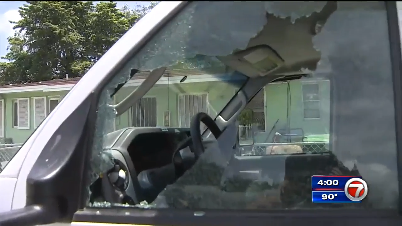 At least 3 vehicles left with bullet holes after shots fired in Opa