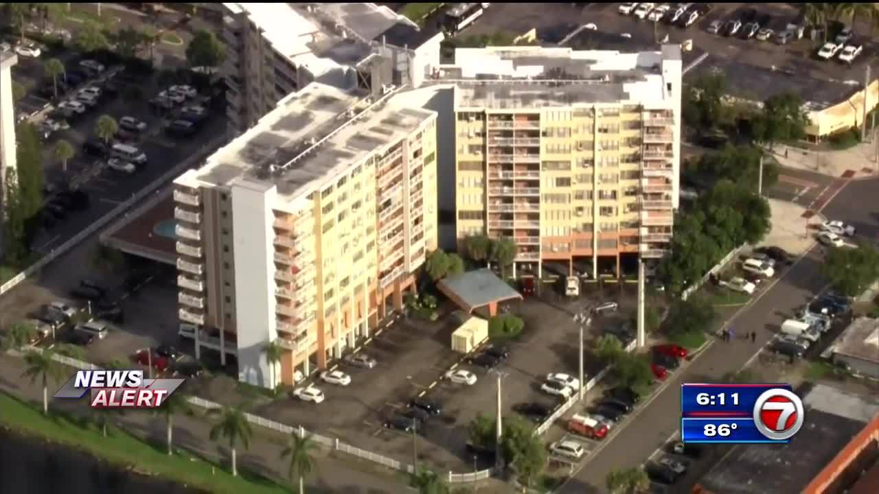 Crestview Towers residents can no longer return to their units until