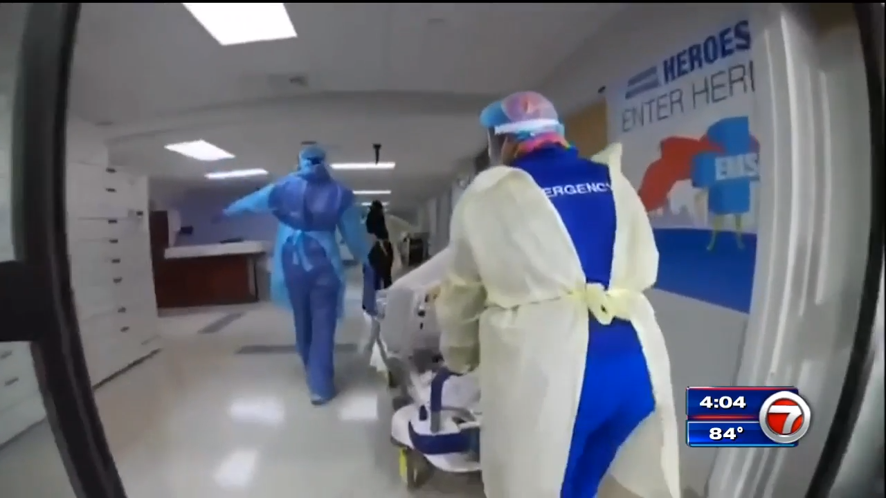 South Florida hospitals deal with surge of unvaccinated COVIDpositive