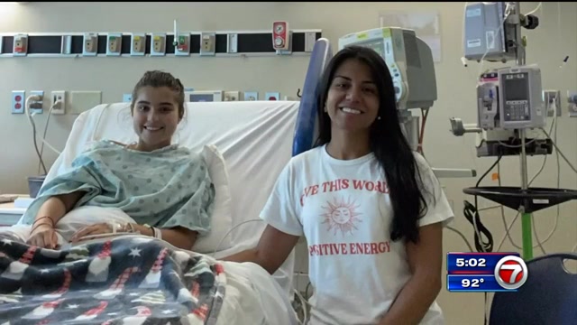11-year-old girl released from Nicklaus Childrenâ€™s Hospital after nearly week-long COVID battle - WSVN 7News | Miami News, Weather, Sports | Fort Lauderdale