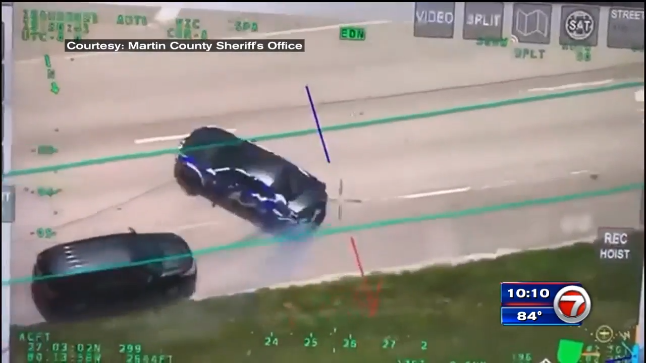 Martin County Sheriff’s Office release video of crosscounty chase that