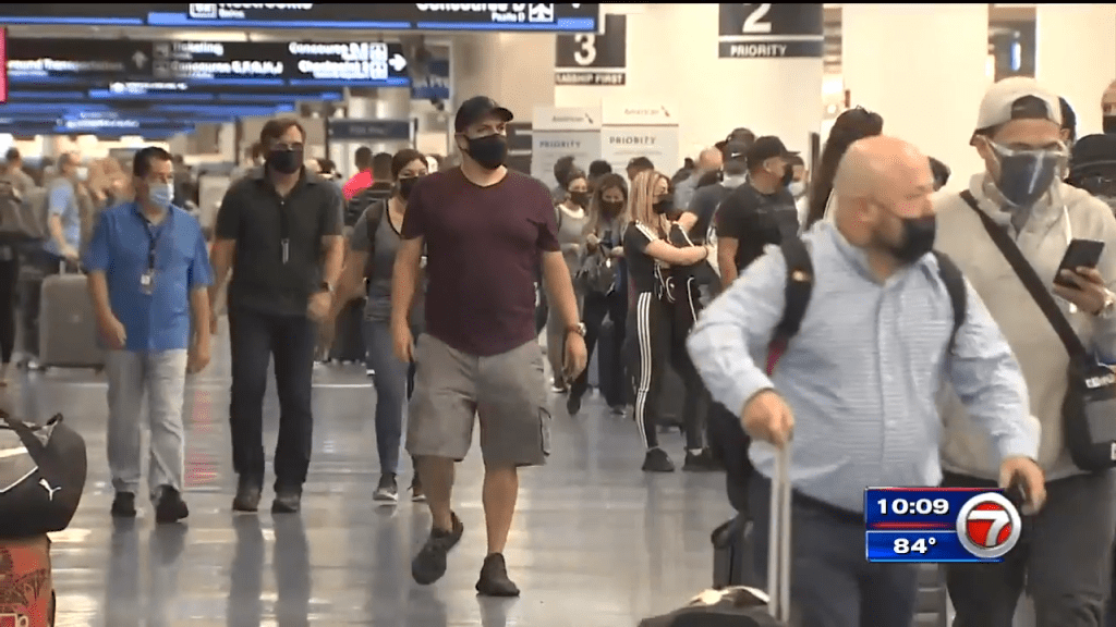 TSA extends into January mask rule for airline passengers WSVN 7News