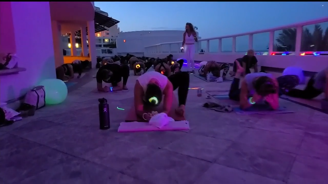 Flow + Glow Yoga kicks off monthly wellness events at Hilton Fort