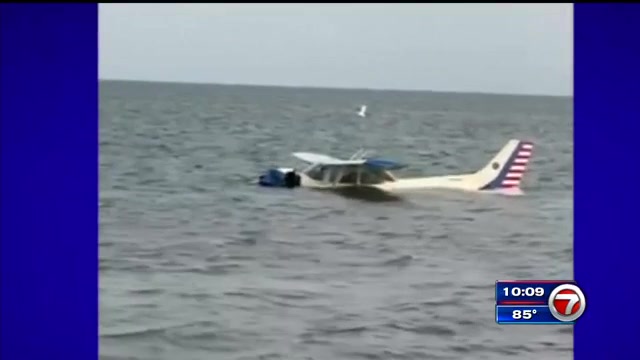 Pilot, passenger ok after small plane crash