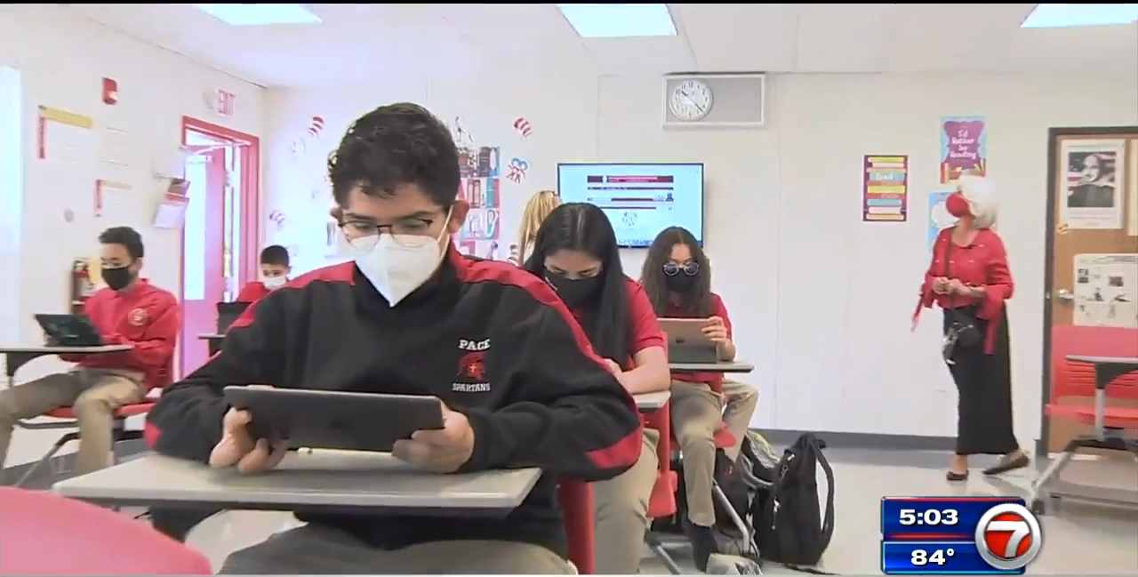 Masks optional for fully vaxxed students, staff at South Florida
