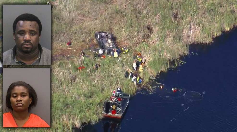 Parents of baby killed in rollover crash on Alligator Alley charged