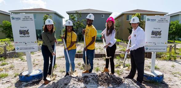 Habitat for Humanity of Broward holds groundbreaking ceremony for 5