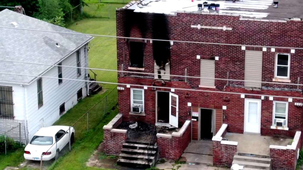 Five children were killed in a fire in East St. Louis, Illinois, fire
