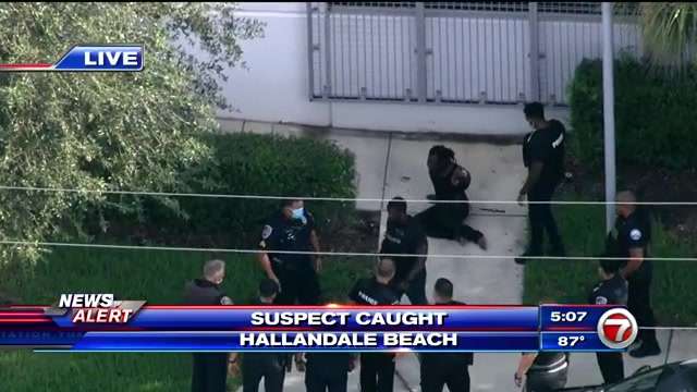 Driver in custody after pursuit ends in bailout in Hallandale Beach ...