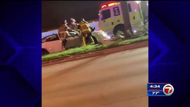 Driver killed in early morning crash in NW Miami-Dade - WSVN 7News ...