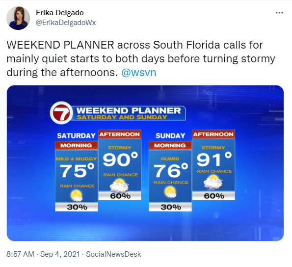 STORMY AFTERNOONS CONTINUE - WSVN 7News | Miami News, Weather, Sports | Fort Lauderdale 5 erikablog4