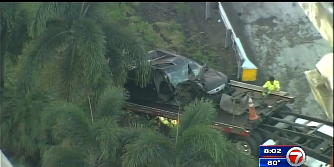 Driver dead after crash on I95 near Golden Glades Interchange WSVN