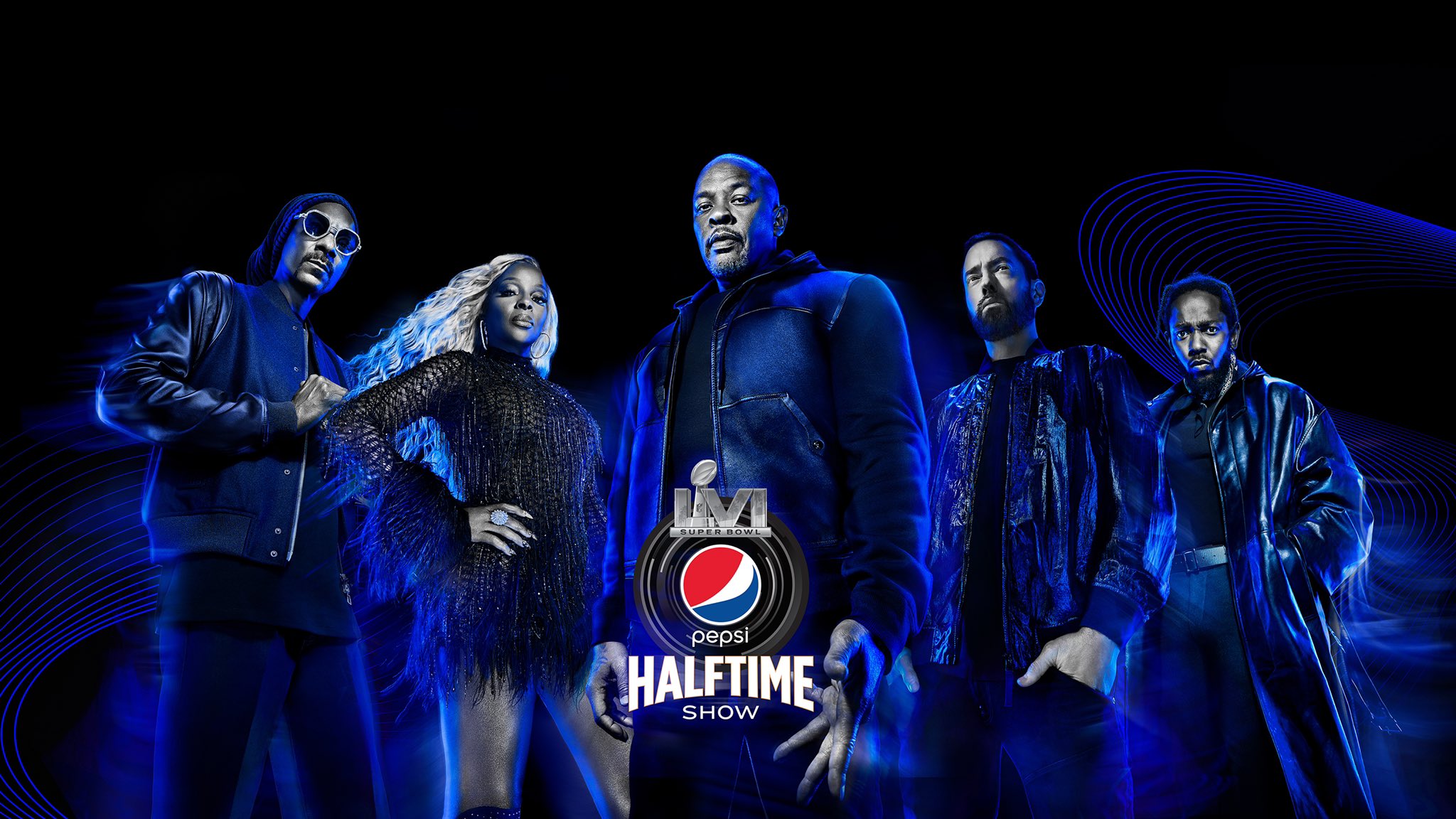 Dr. Dre, Snoop Dogg, Eminem, Mary J. Blige and Kendrick Lamar to