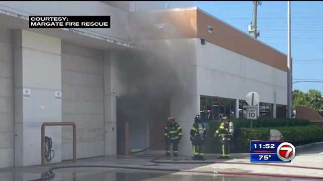 Firefighters put out fire at Margate facility - WSVN 7News | Miami News ...