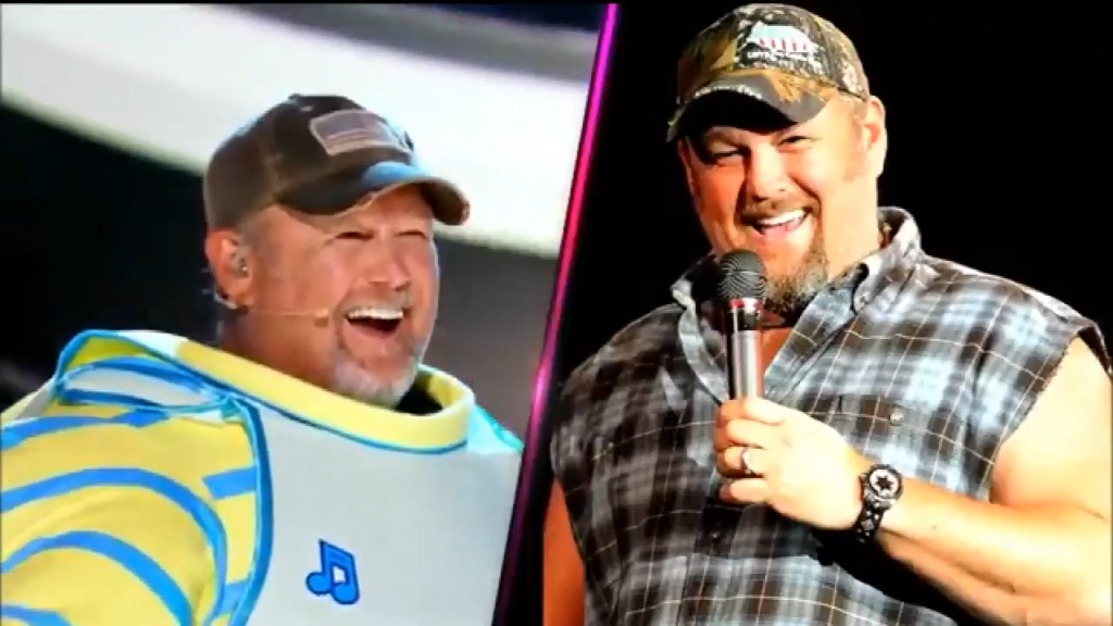 Larry the Cable Guy explains why he disguised his voice during time on