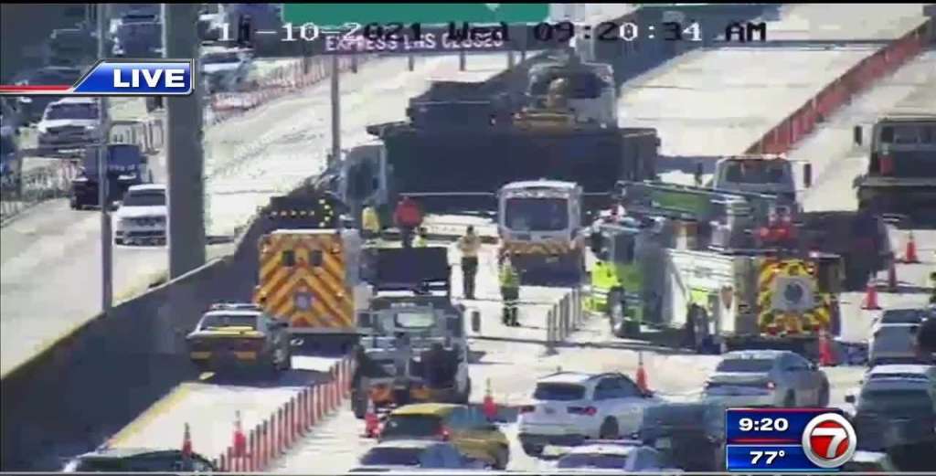 2 transported after crash along I-95 in North Miami – WSVN 7News ...