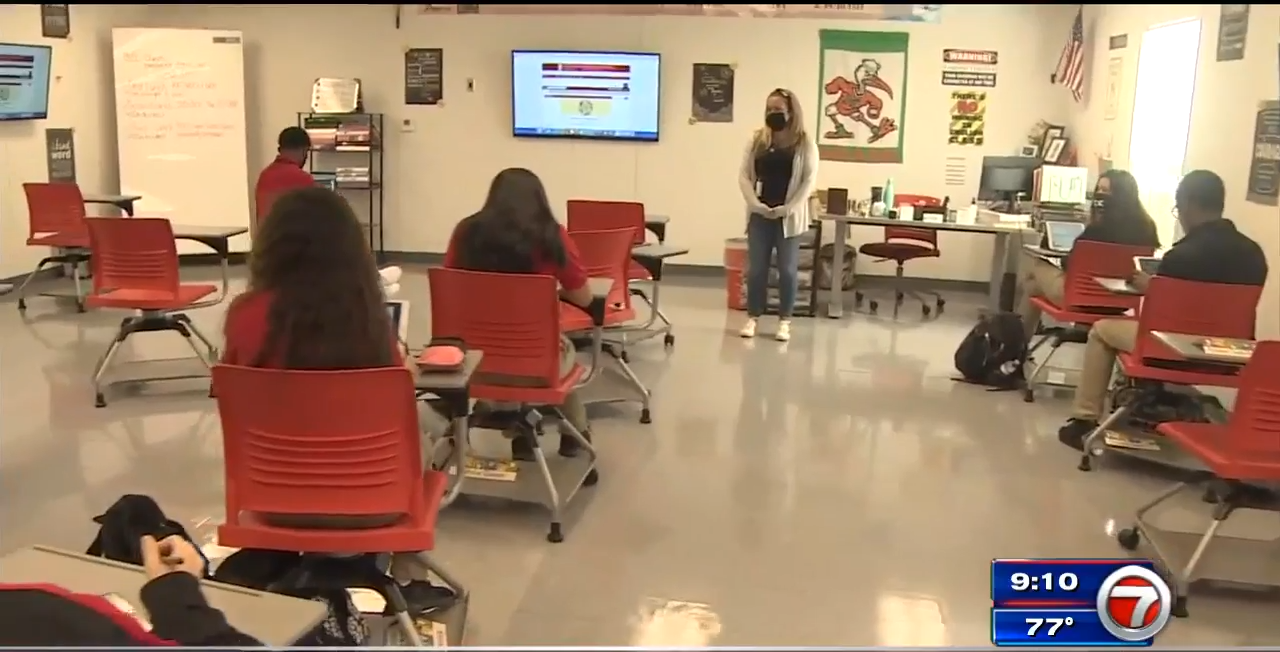 Archdiocese of Miami Vaccinated students can opt out of wearing face