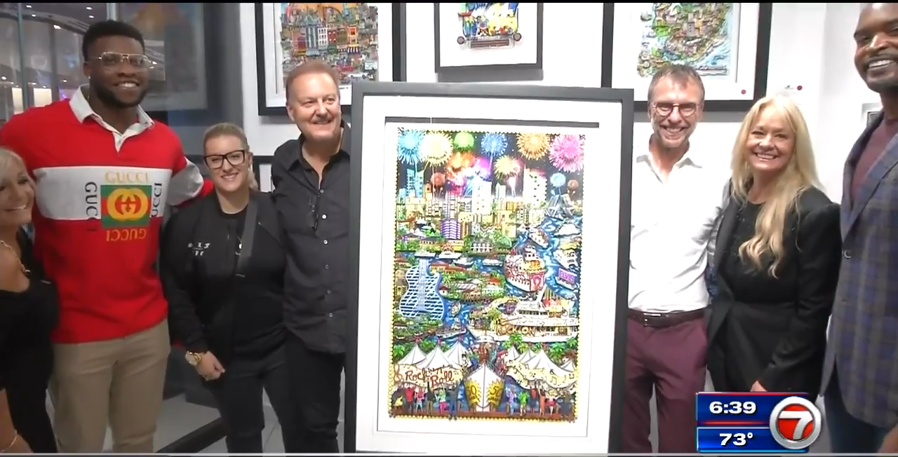 Artwork for 50th Anniversary of Winterfest Boat Parade unveiled
