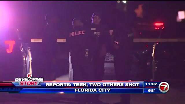 Teen, 2 others reportedly injured in Florida City shooting - WSVN 7News ...