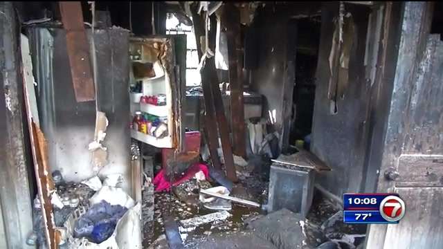 Family of 6 displaced after fire sparks at NW Miami-Dade home - WSVN ...