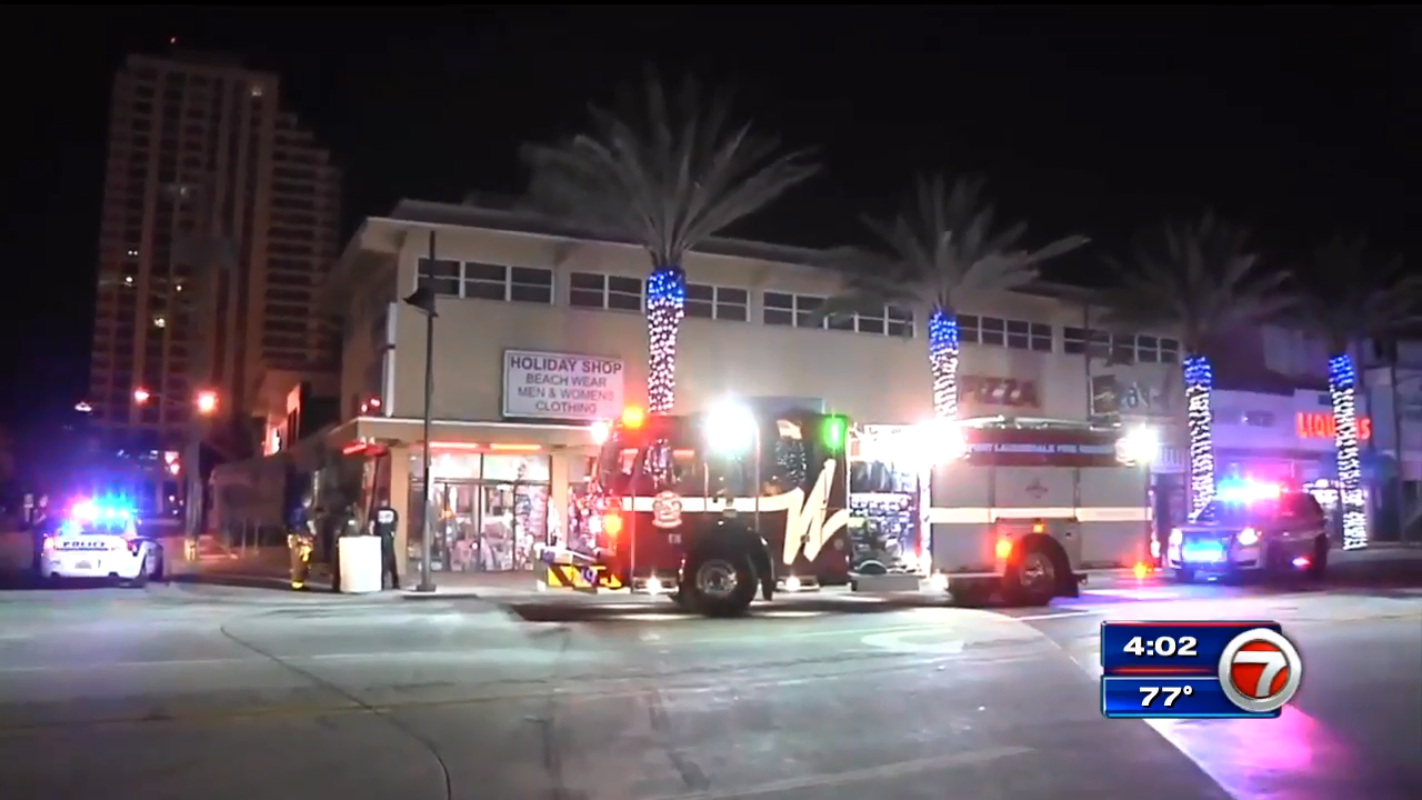 1 transported after car slams into Fort Lauderdale store WSVN 7News