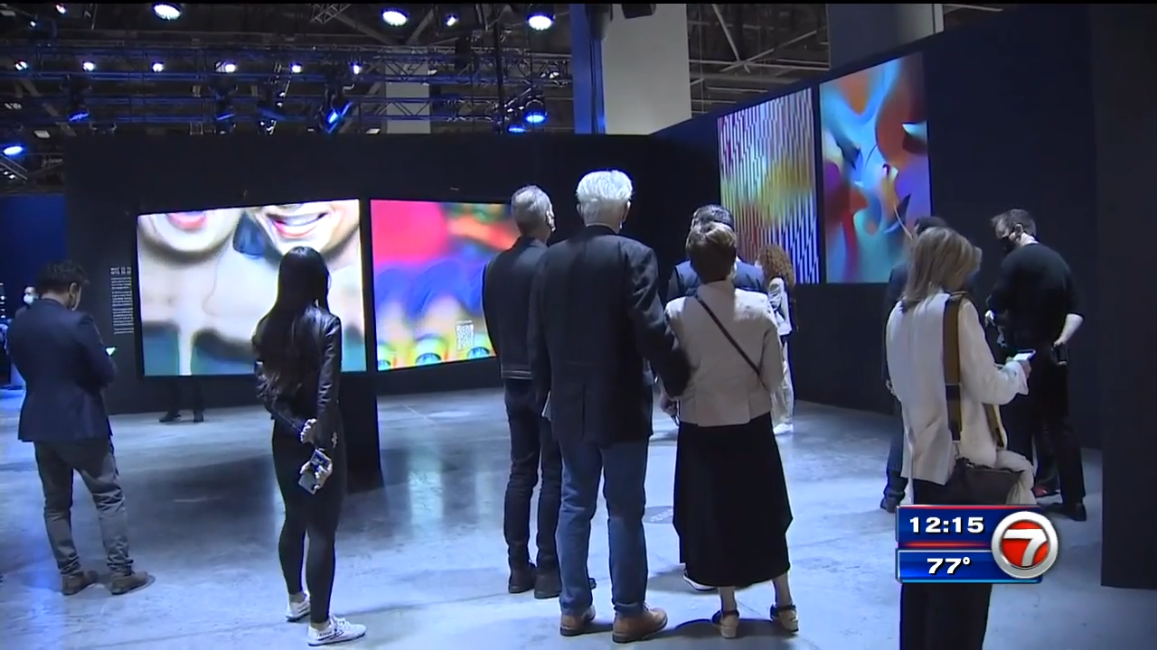 Art Basel Returns Drawing Thousands To Miami Beach Convention Center art-basel-returns-drawing-thousands-to-miami-beach-convention-center