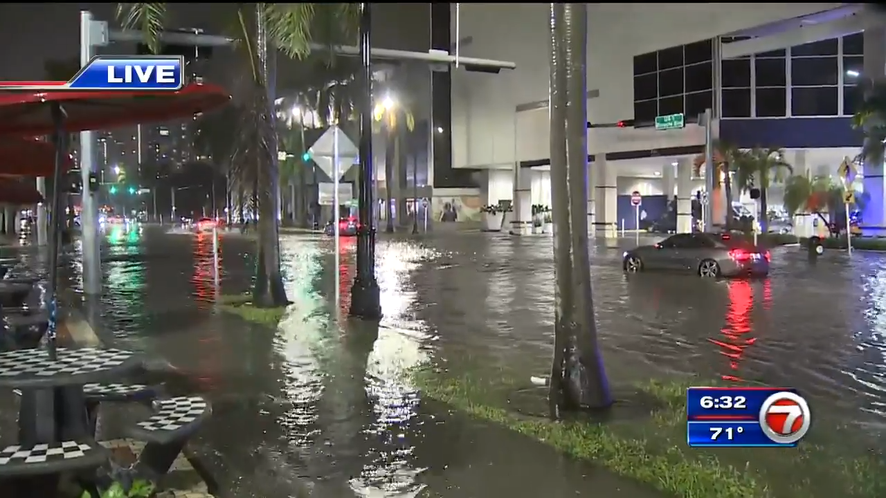 Submerged roads, stalled cars as heavy rains cause flooding in parts of
