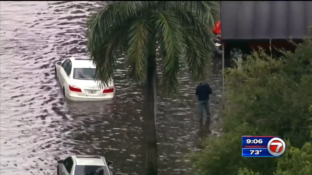 Heavy rains bring flooding to South Florida neighborhoods – WSVN 7News ...