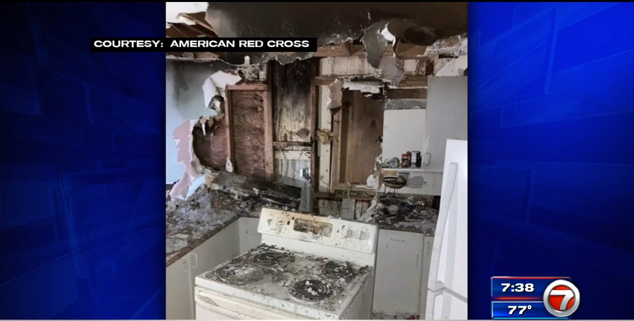 Family of 5 displaced after fire at Miami home - WSVN 7News | Miami ...