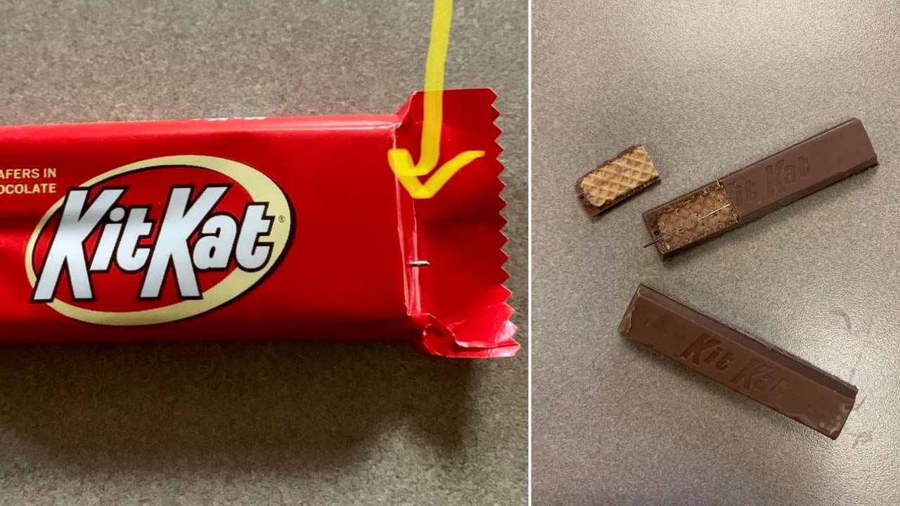 Police warn parents to check children’s candy after sewing needle allegedly found in a Kit Kat