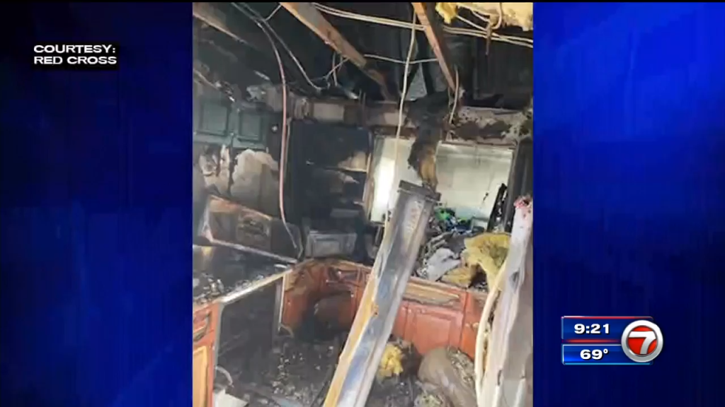 SW Miami Dade Family Displaced After Escaping Burning Home WSVN 7News SW Miami Dade Family Displaced After Escaping Burning Home WSVN 7News