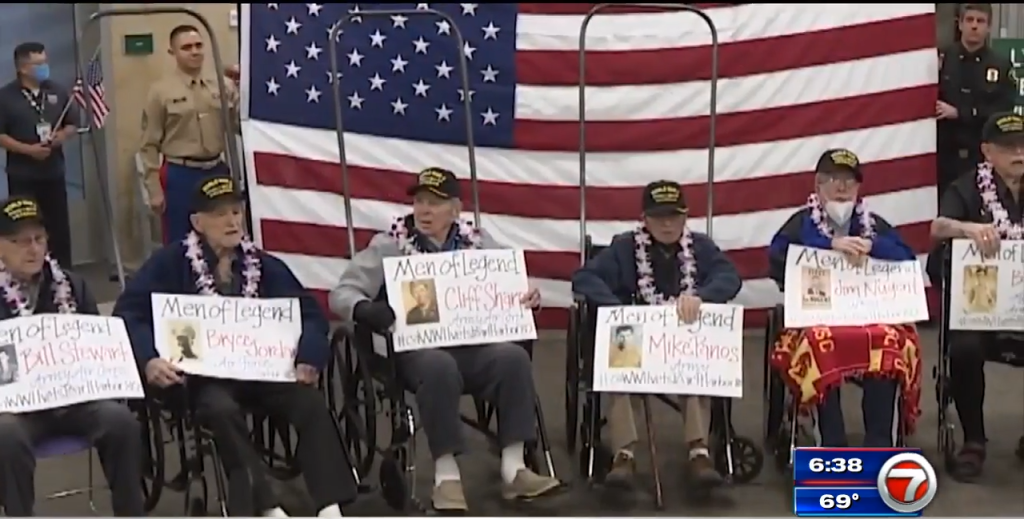 Survivors gather to remember those lost at Pearl Harbor WSVN 7News