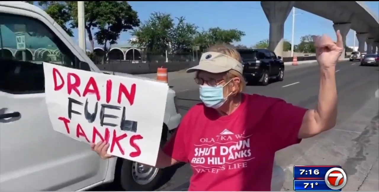 Navy halts Hawaii fuel tank operations during investigation WSVN