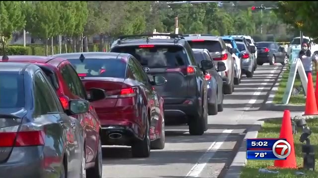 Hundreds Wait In Line At Tropical Park Mdc North Covid Test Sites Day After Christmas Wsvn 7news Miami News Weather Sports Fort Lauderdale