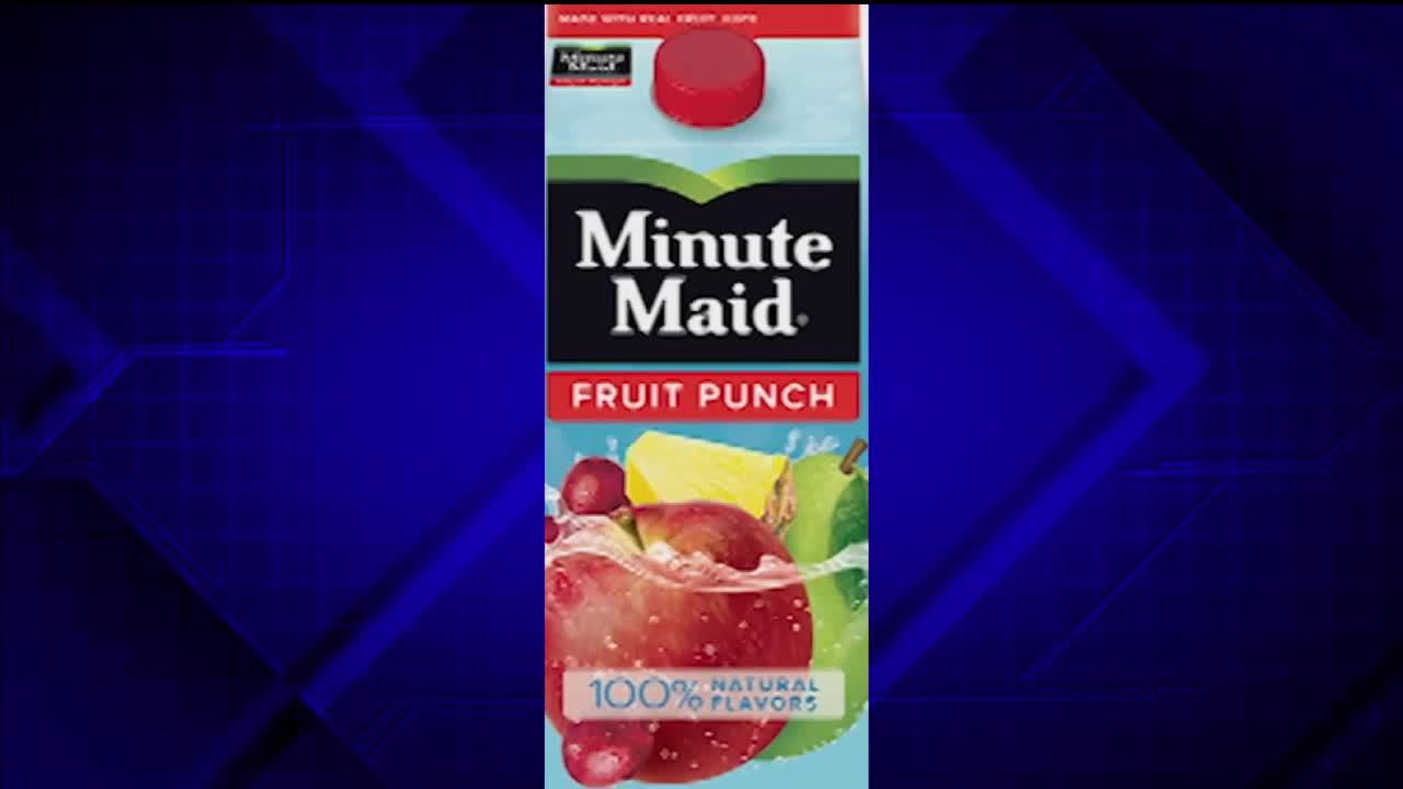 CocaCola issues recall for Minute Maid Punch and Lemonade drinks due to concerns of foreign