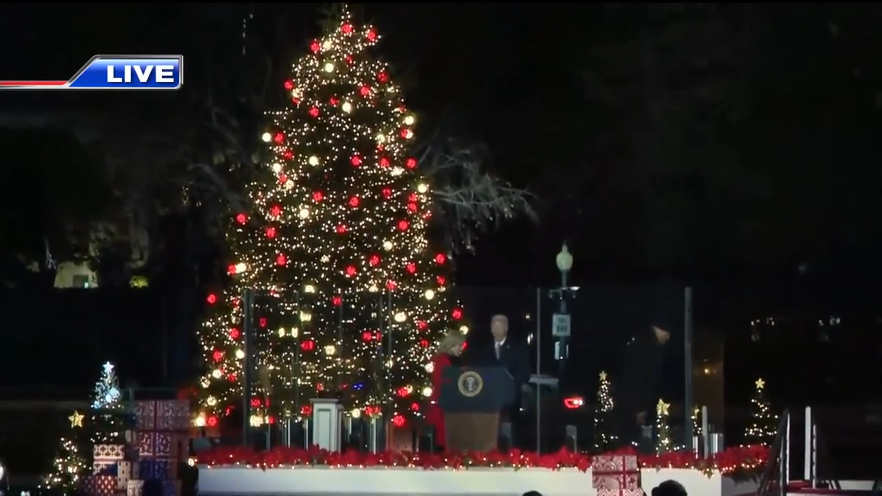 National christmas tree lighting 2021 washington dc