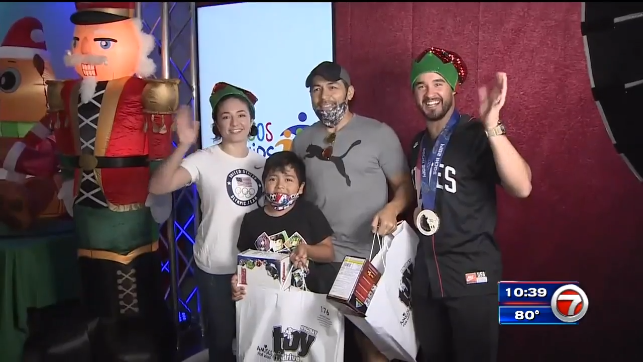 Amigos For Kids hosts 30th toy drive at José Martí Park WSVN 7News