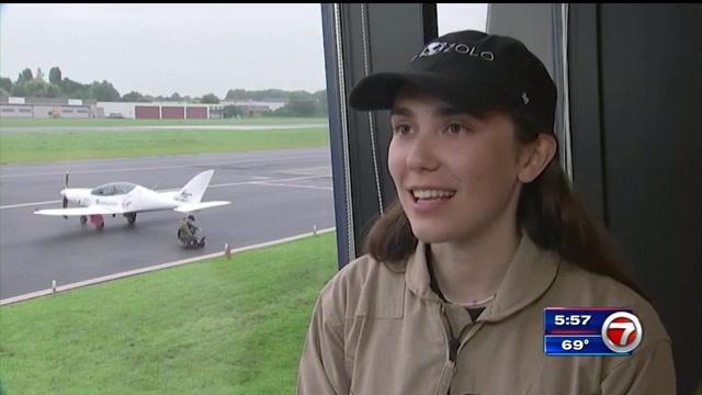 Young Belgian-British pilot aims for solo flight record months after FLL stop