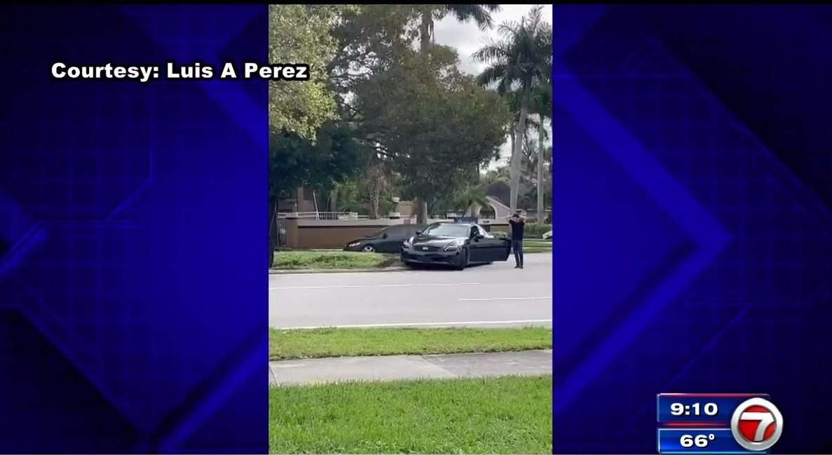 Driver spins out of control in SW Miami-Dade - WSVN 7News | Miami News ...